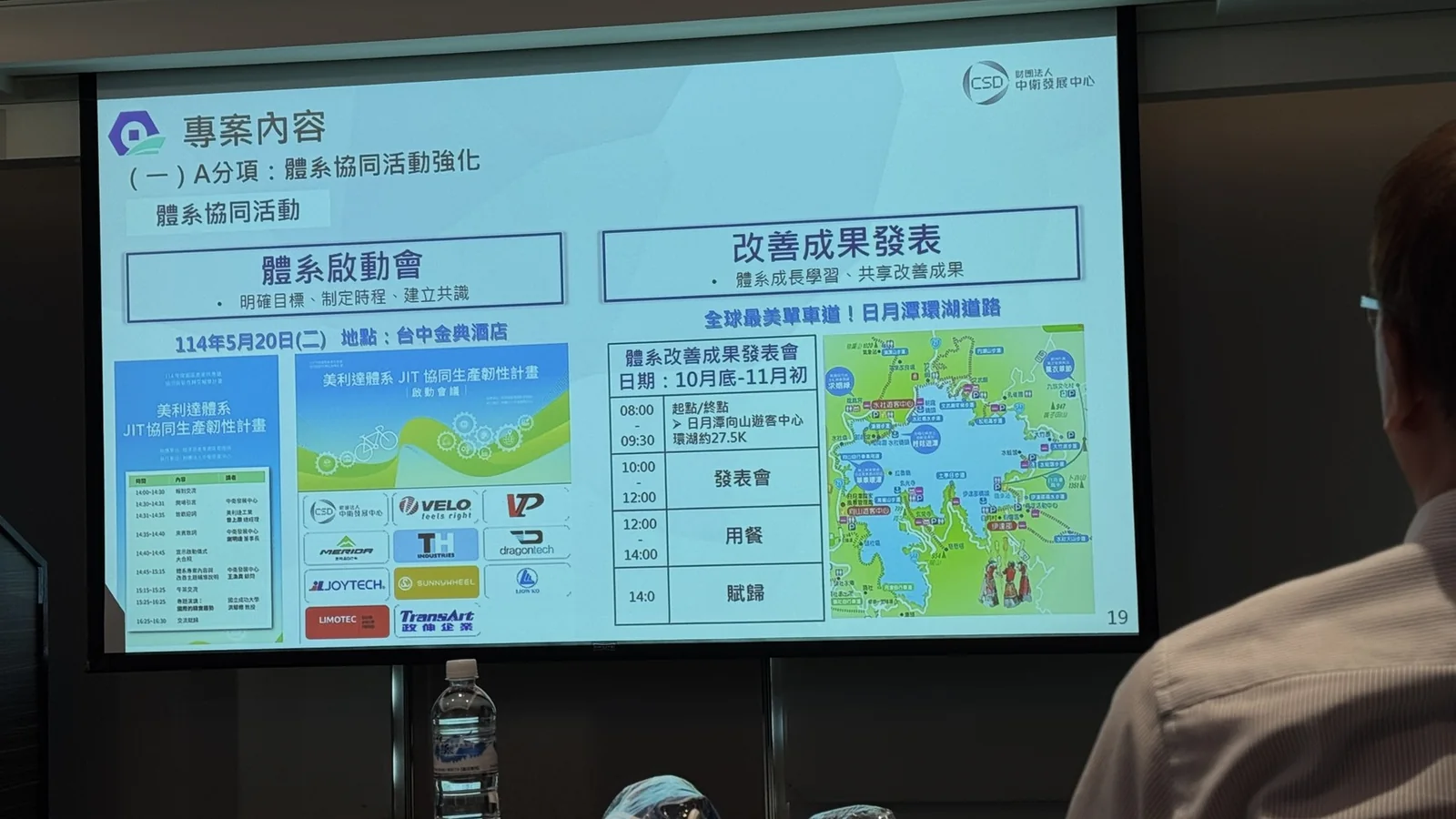 Presenting the Merida JIT programme results